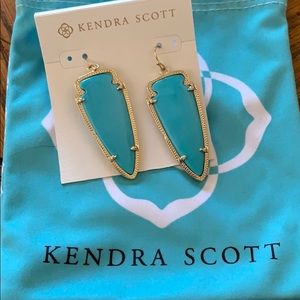 Teal Kendra Scott Earrings